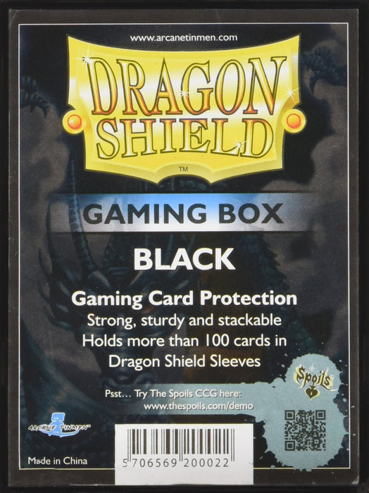 Dragon Shield 20002 Gaming Strongbox-Black