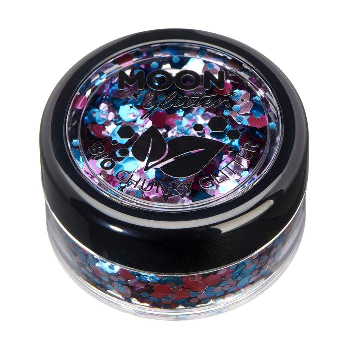 Smiffys Moon Glitter Mystic Bio Chunky Glitter