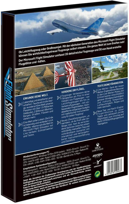 Microsoft Flight Simulator 2020 - Standard Edition (Windows 10) PC Disc Standard