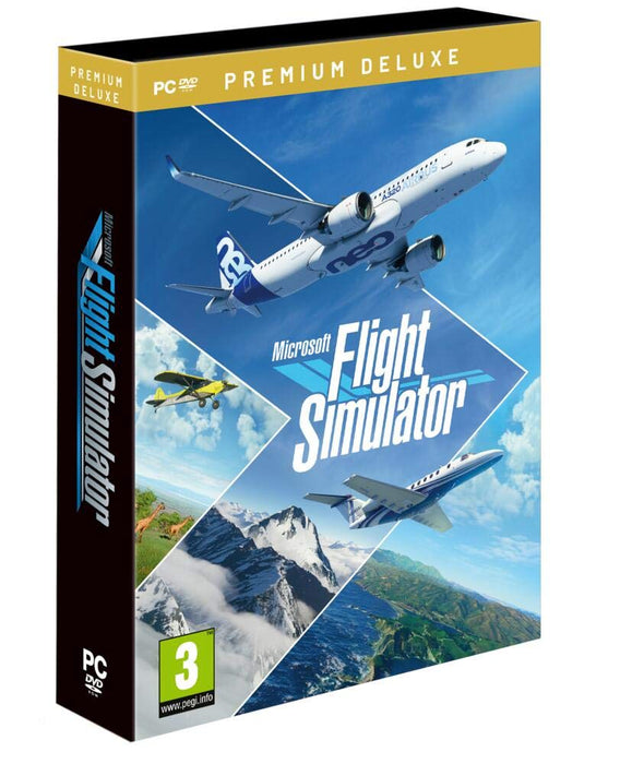 Microsoft Flight Simulator 2020 - Premium Deluxe PC Disc Premium Deluxe Edition