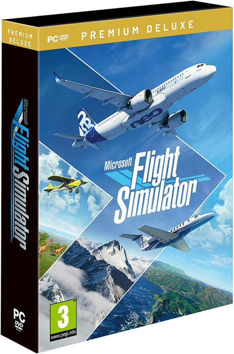Microsoft Flight Simulator 2020 - Premium Deluxe PC Disc Premium Deluxe Edition
