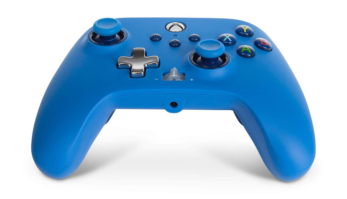 PowerA Enhanced Wired Controller for Xbox - Blue, Gamepad, Wired Video Game Controller, Gaming Controller, Xbox Series X|S