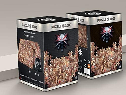The Witcher 3: Wild Hunt Birthday | 1000 Piece Jigsaw Puzzle | includes Poster and Bag | 68 x 48 | for Adults & Kids Age 14 Years And Up | perfect for Christmas and Birthday Present | Game-Artwork 1000 pcs The Witcher 3 Birthday