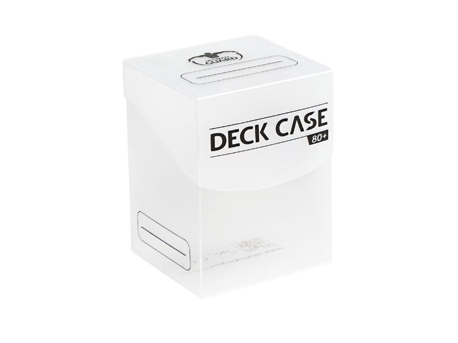 Ultimate Guard UGD010251 Deck Case 80+ Standard Size Card Box, Transparent