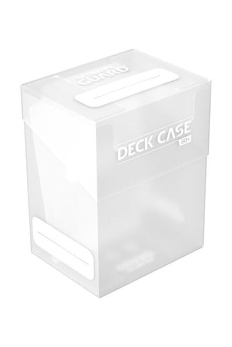 Ultimate Guard UGD010251 Deck Case 80+ Standard Size Card Box, Transparent