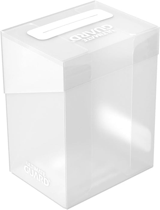 Ultimate Guard UGD010251 Deck Case 80+ Standard Size Card Box, Transparent