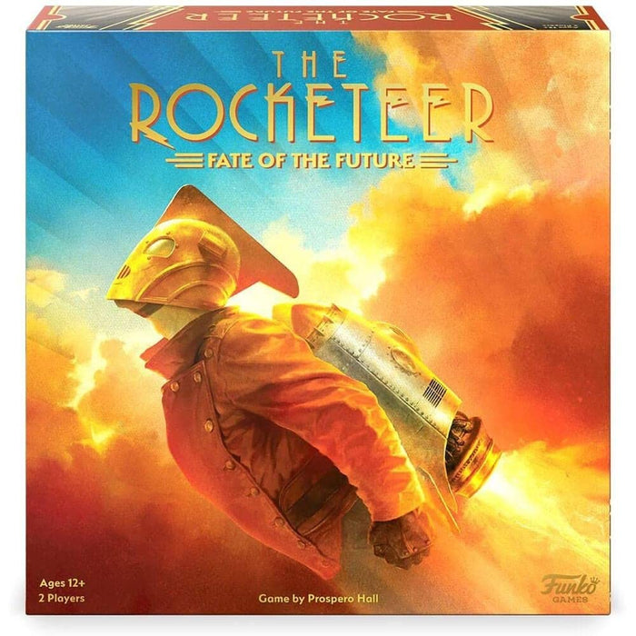 The Rocketeer: Fate of the Future Action Packed Strategy Board Game For 2 Players Ideal For Ages 12 And Up - Includes 7 Sculpted Miniatures Of The Rocketeer