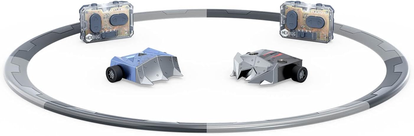 HEXBUG Circuit Smash Robots, Remote Control Customizable Robot, Sumo Style Gameplay, Toy for Kids Ages 8 and Up