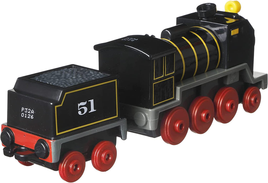 Fisher-Price Thomas & Friends die-cast push-along Hiro toy train engine for preschool kids ages 3+