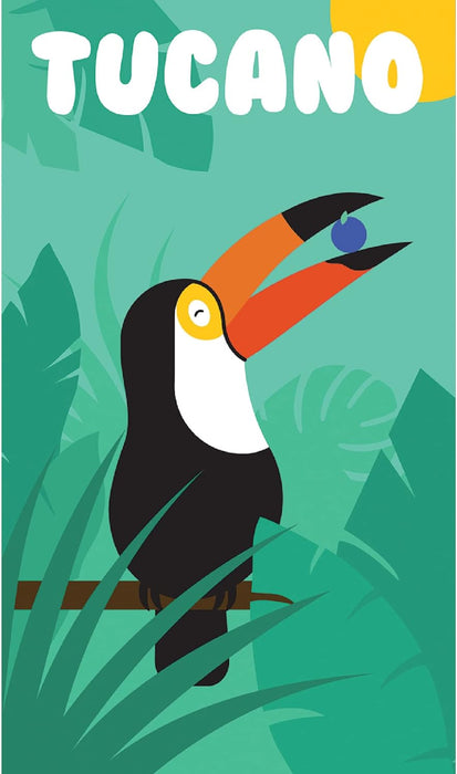 Tucano Card Game | Colorful Set Collection Strategy Game | Fun Family Game for Kids and Adults | Ages 6+ | 2-4 Players | Average Playtime 15 Minutes | Made by Helvetiq