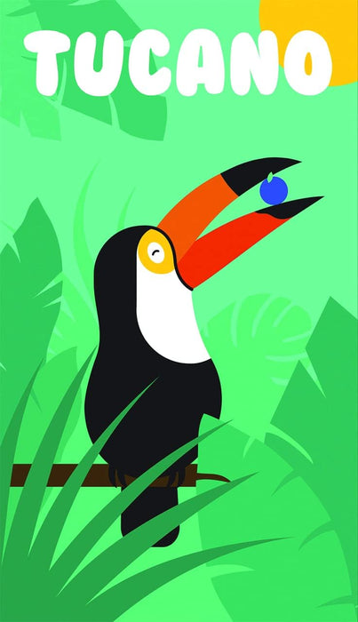 Tucano Card Game | Colorful Set Collection Strategy Game | Fun Family Game for Kids and Adults | Ages 6+ | 2-4 Players | Average Playtime 15 Minutes | Made by Helvetiq