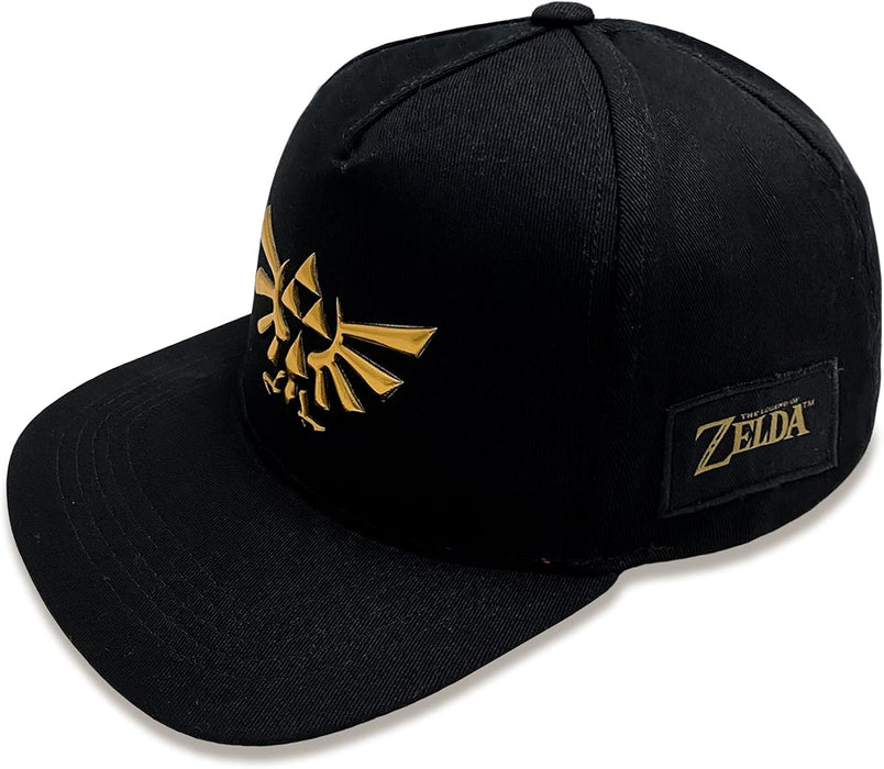 HEROES INC EUROPE B.V. Zelda Cap – Hyrule Symbol, Black, One Size