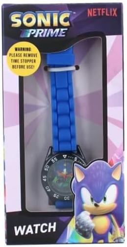 SONIC THE HEDGEHOG Prime Children's Analogue Wrist Watch - Blue, blue