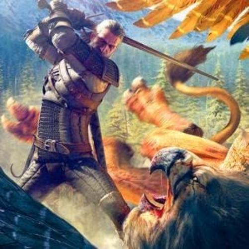 Good Loot The Witcher 3: Wild Hunt Gryffin Fight - 1000 Pieces Jigsaw Puzzle 68cm x 48cm Includes Poster and Bag Game Artwork for Adults and Teenagers 1062439 1000 pcs The Witcher Griffin Fight