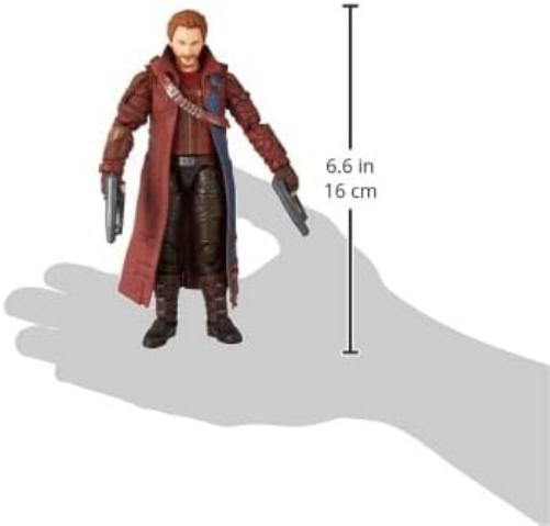 Marvel Legends Series Thor: Love and Thunder Star-Lord Action Figure 6-inch Collectible Toy, 2 Accessories, 1 Build-A-Figure Part