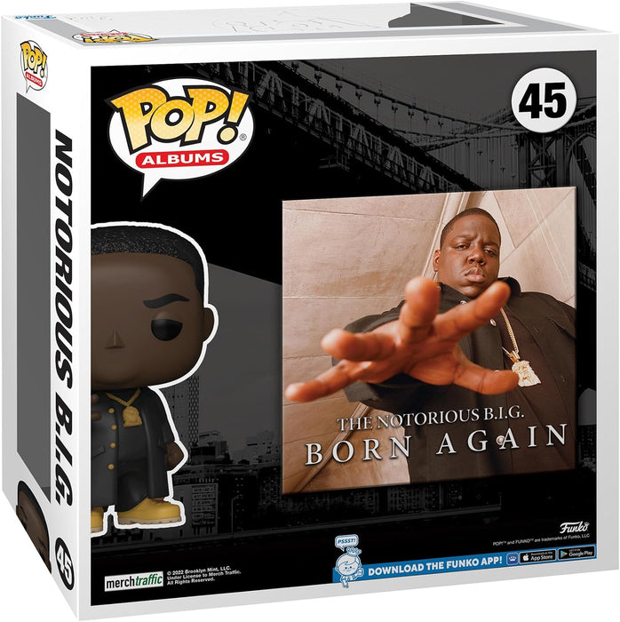 Funko POP! Albums: Biggie Smalls - Notorious BIG - Born Again - Collectable Vinyl Figure - Gift Idea - Official Merchandise - Toys for Kids & Adults - Model Figure for Collectors and Display