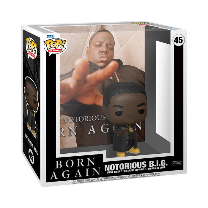 Funko POP! Albums: Biggie Smalls - Notorious BIG - Born Again - Collectable Vinyl Figure - Gift Idea - Official Merchandise - Toys for Kids & Adults - Model Figure for Collectors and Display