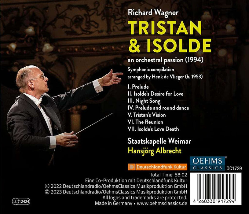 Richard Wagner: Tristan & Isolde: An Orchestral Passion