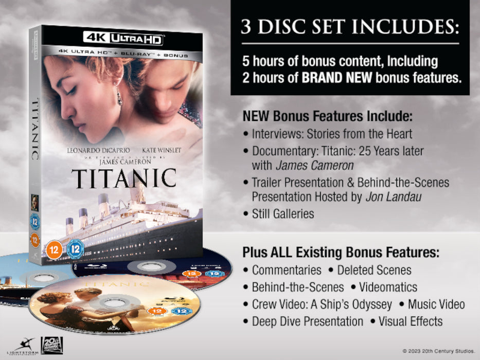 Titanic (Remastered) 4K Ultra HD Blu-ray