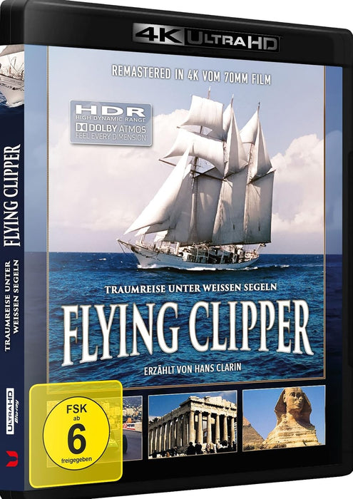 Flying Clipper - Traumreise unter weißen Segeln 4K, 1 UHD-Blu-ray