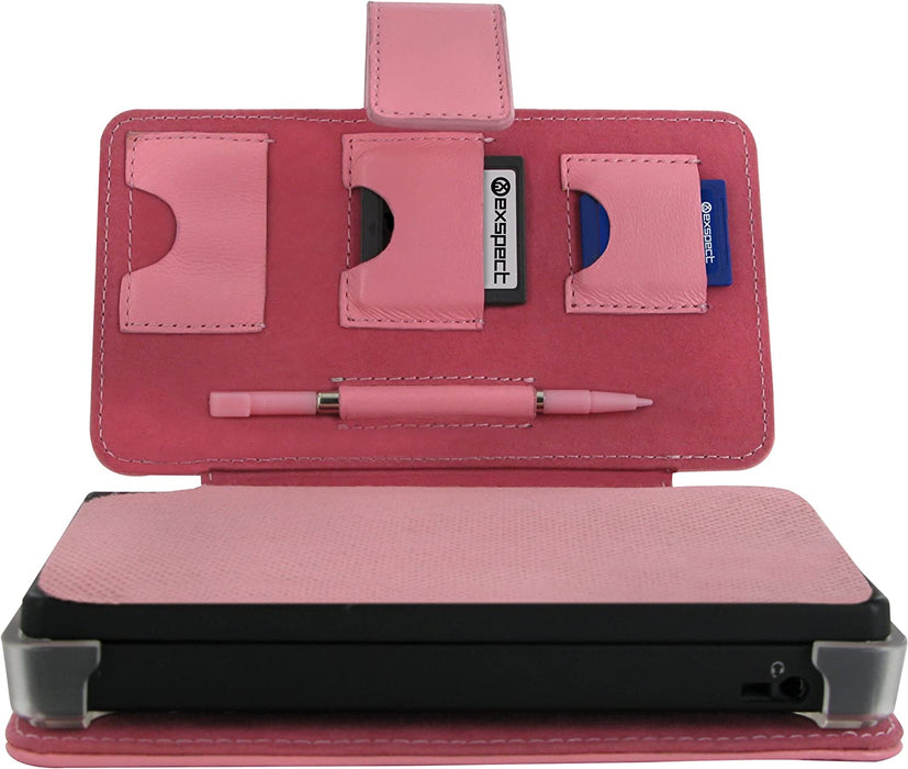 Exspect NDSi Leather Play Case - Pink (Nintendo DS)