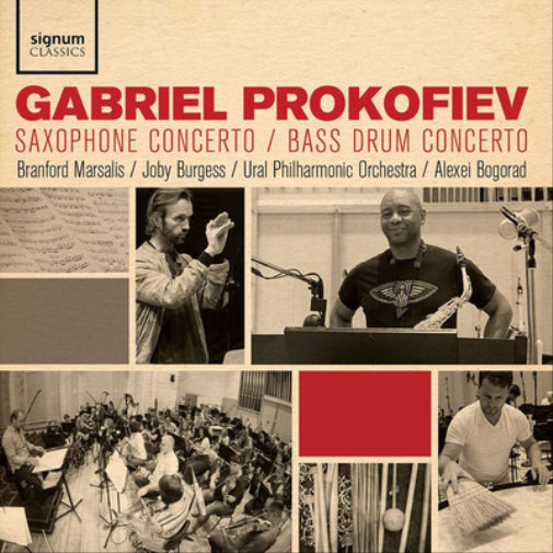 Gabriel Prokofiev: Saxophone Concerto/Bass Drum Concerto