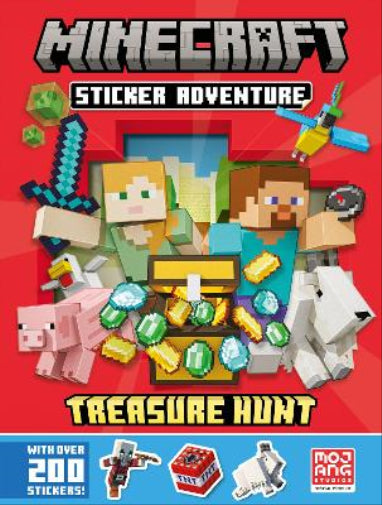 Minecraft Sticker Adventure: Treasure Hunt